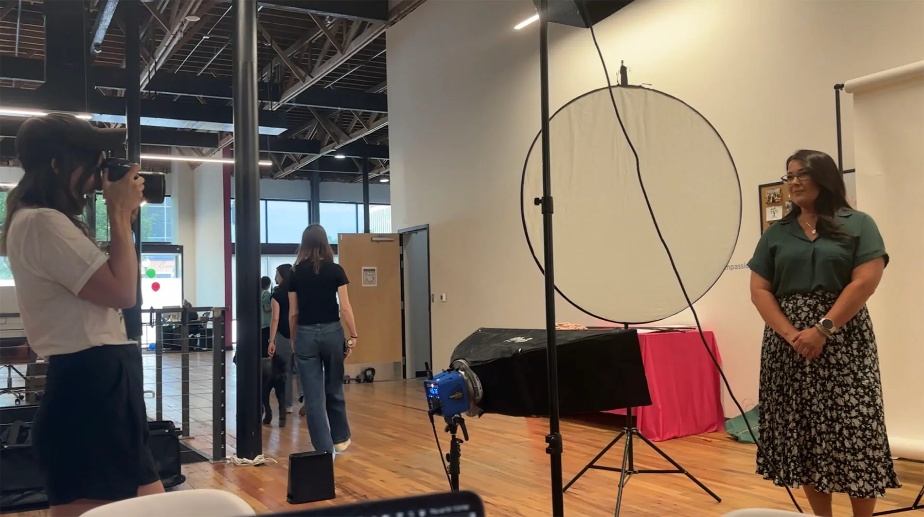 On-location team headshot session for Denver company — Denver Corporate Headshots